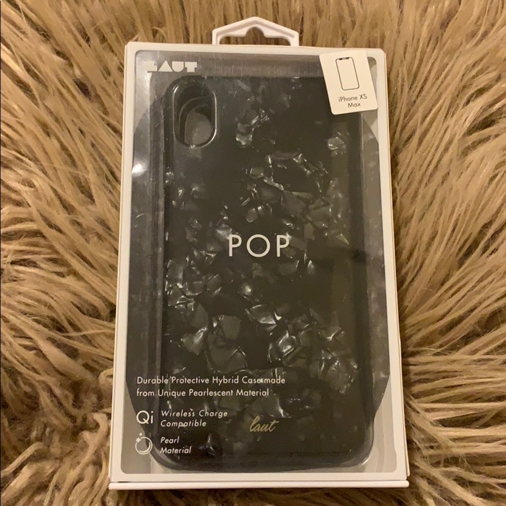 NWT black pearlescent iPhone XS Max case